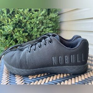 Nobull Outwork Superfabric Trainer Women's Size 8.5 Workout Gym Shoes Black